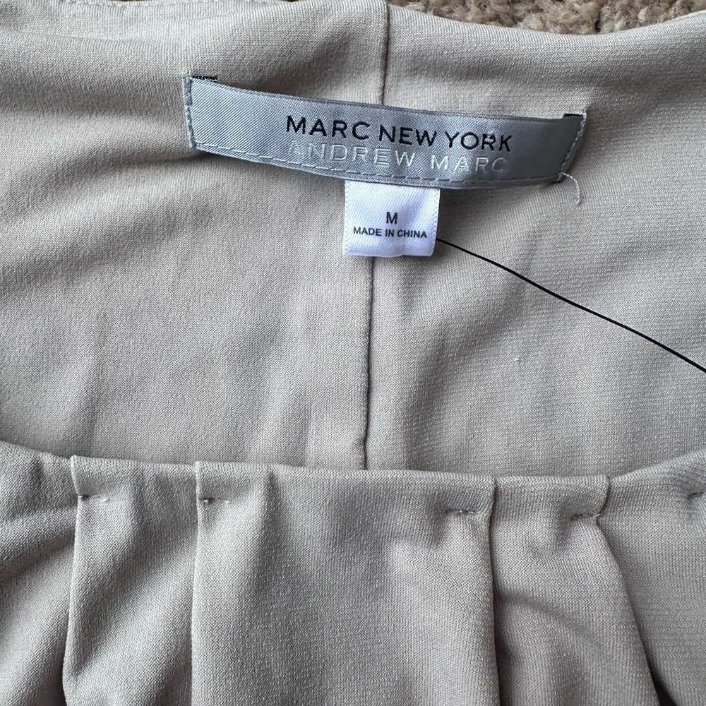 Andrew Marc Light Gray Tank Top - Picture 2 of 2